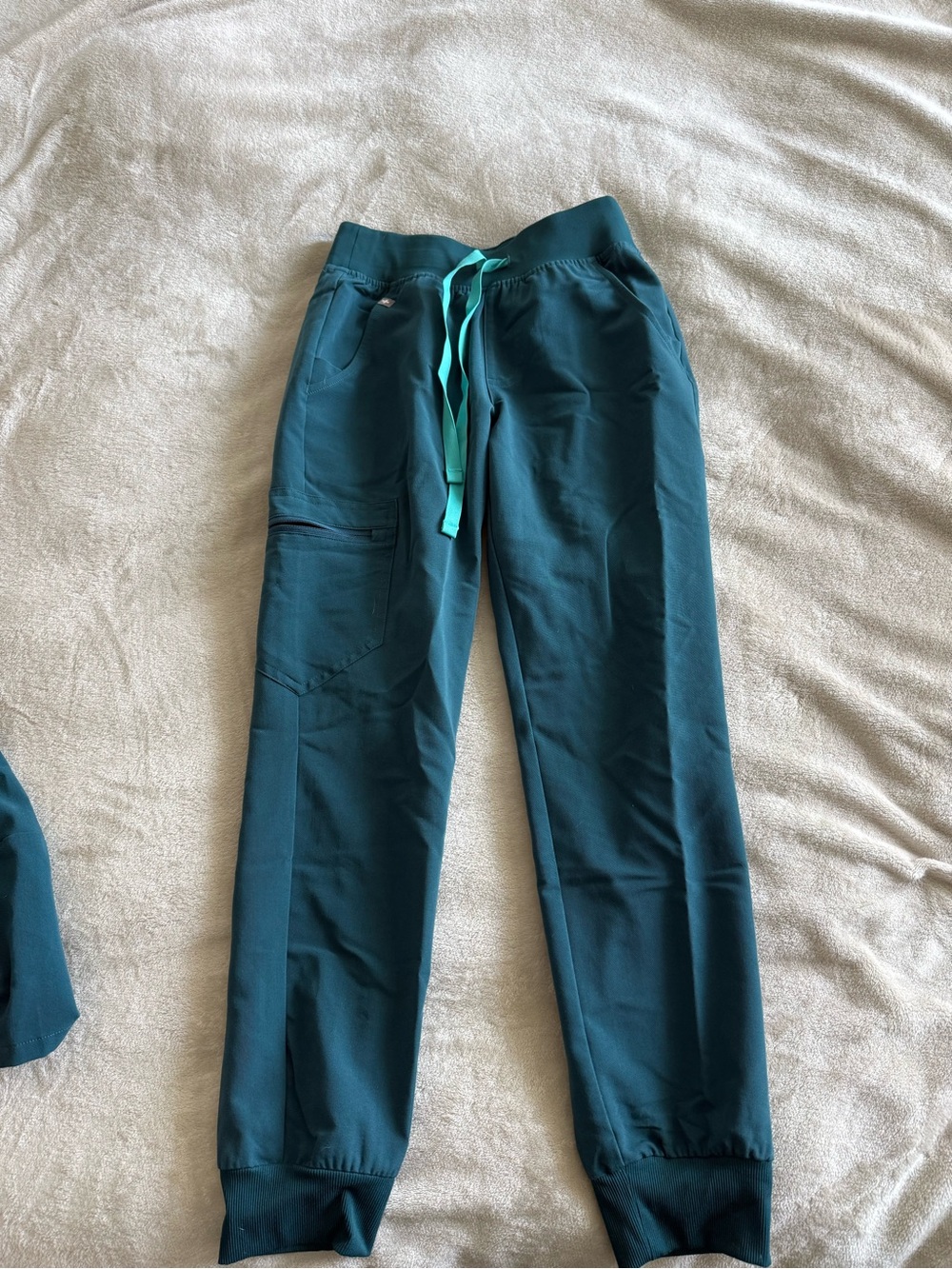 Figs Xxs petite Caribbean blue